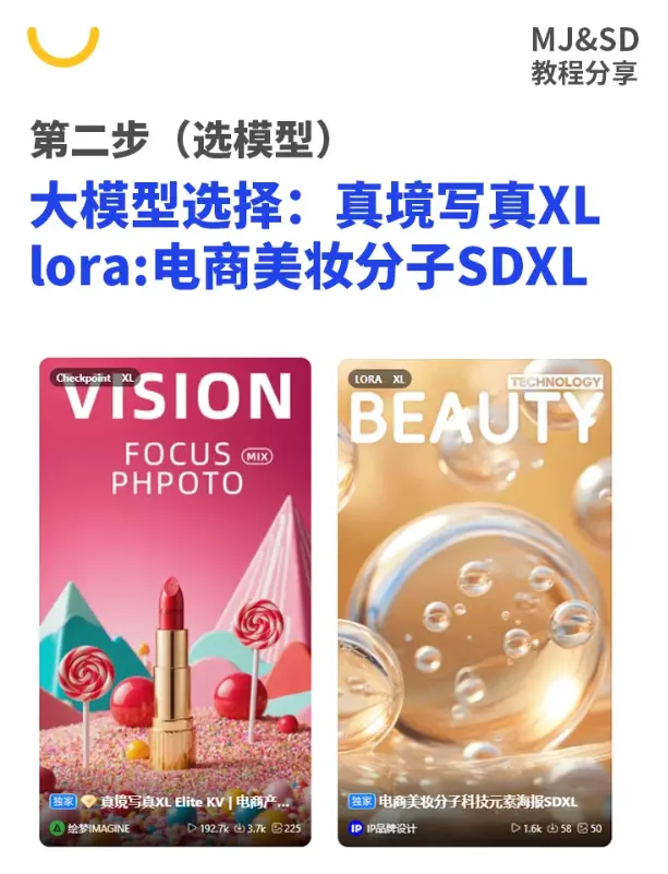 Stable Diffusion文生图+Lineart草稿一键生成电商海报实操教学